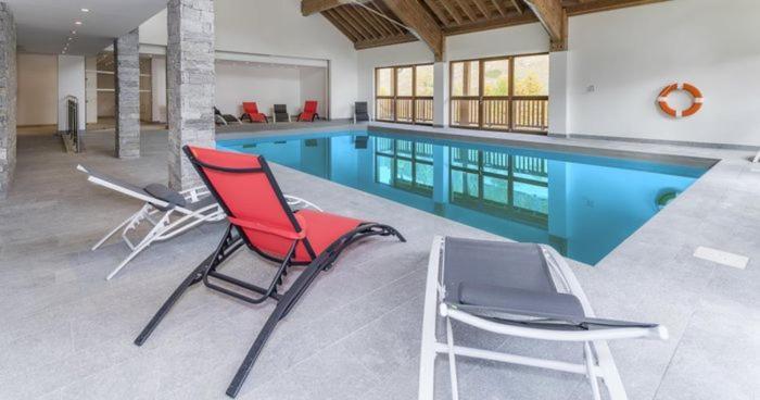 瓦尔Appt Le Hameau Des Rennes 4 Etoiles Pieds Des Pistes Piscine Interieure Exterieure公寓 外观 照片